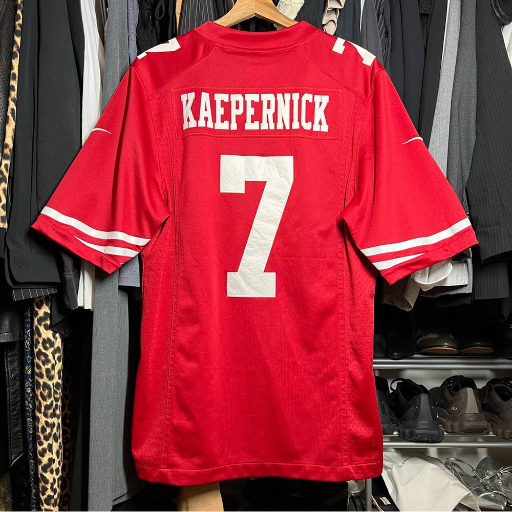 Nike NFL San Francisco 49ers Colin Kaepernick 7 On Field Jersey Rare Style